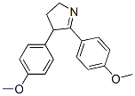 CAS#: 5782-30-9， 2,3-Bis(4-Methoxyphenyl)-1-Pyrroline