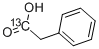 structure of CAS# 57825-33-9, Phenyl(Acetic Acid-1-13C)