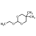 CAS 登录号：5783-79-9， 2-乙氧基-5,5-二甲基-1,3-二恶烷
