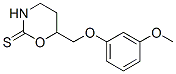 CAS#: 57841-35-7， 3,4,5,6-Tetrahydro-6-(3-Methoxyphenoxymethyl)-2H-1,3-Oxazine-2-Thione