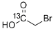 structure of CAS# 57858-24-9, Bromoacetic-1-13C Acid