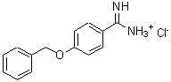 CAS#: 57928-60-6， (Z)-[4-(Benzyloxy)Phenyl](Imino)Methanaminium Chloride