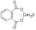 结构式 CAS# 5793-85-1, 邻苯二甲酸钙水合物