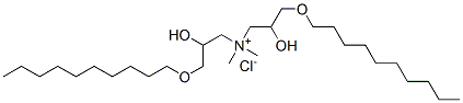 CAS#: 57945-70-7， Bis(2-Hydroxy-3-Decyloxypropyl)Dimethylammonium Chloride
