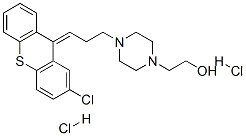 CAS#: 58045-23-1， (Z)-4-[3-(2-Chloro-9H-Thioxanthen-9-Ylidene)Propyl]Piperazine-1-Ethanol Dihydrochloride