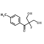 CAS#: 58089-67-1， 2-Fluoro-3-Hydroxy-2-(Hydroxymethyl)-1-(4-Methylphenyl)-1-Propanone