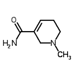 CAS#: 5809-87-0， 1-Methyl-1,2,5,6-Tetrahydro-3-Pyridinecarboxamide