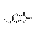 CAS#: 58106-93-7， 6-(Methylamino)-1,3-Benzothiazole-2(3H)-Thione