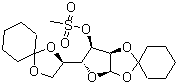 CAS#: 58109-18-5， (3A'r,5'R,6'R,6A'r)-5'-[(2R)-1,4-Dioxaspiro[4.5]Dec-2-Yl]Tetrahydrospiro[Cyclohexane-1,2'-Furo[2,3-d][1,3]Dioxol]-6'-Yl Methanesulfonate