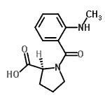 CAS#: 58177-15-4， 1-[2-(Methylamino)Benzoyl]-L-Proline