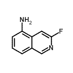 CAS#: 581813-05-0， 3-Fluoro-5-Isoquinolinamine