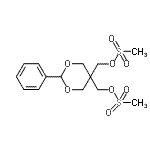 CAS#: 582300-87-6， (2-Phenyl-1,3-Dioxane-5,5-Diyl)Bis(Methylene) Dimethanesulfonate