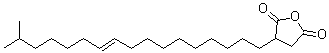 structure of CAS# 58239-72-8, 3-(16-Methyl-10-Heptadecen-1-Yl)Dihydro-2,5-Furandione;2,5-Furandione, dihydro-3-(isooctadecenyl)-;dihydro-3-(isooctadecenyl)furan-2,5-dione