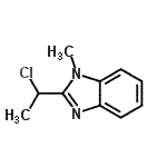 CAS#: 58282-03-4， 2-(1-Chloroethyl)-1-Methyl-1H-Benzimidazole