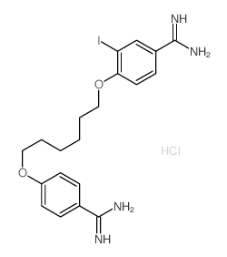 CAS#: 583-25-5， 4-[6-(4-Carbamimidoylphenoxy)Hexoxy]-3-Iodo-Benzenecarboximidamide