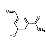 CAS#: 583060-40-6， 3-Acetyl-5-Hydroxybenzaldehyde