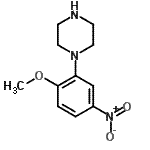 CAS#: 58315-37-0， 1-(2-Methoxy-5-Nitrophenyl)Piperazine
