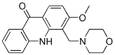CAS#: 58324-16-6， 3-Methoxy-4-(Morpholinomethyl)-9(10H)-Acridone
