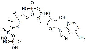 CAS#: 58337-43-2， [[[[5-(6-Aminopurin-9-Yl)-3,4-Dihydroxy-Oxolan-2-Yl]Methoxy-Hydroxy-Phosphoryl]Oxy-Hydroxy-Phosphoryl]Oxy-Hydroxy-Phosphoryl]Oxyphosphonic Acid