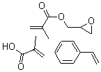 CAS#: 58353-15-4， 2-Methyl-2-Propenoic Acid Polymer With Ethenylbenzene And Oxiranylmethyl 2-Methyl-2-Propenoate