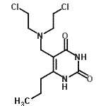CAS#: 58371-00-9， 5-{[Bis(2-Chloroethyl)Amino]Methyl}-6-Propyl-2,4(1H,3H)-Pyrimidinedione