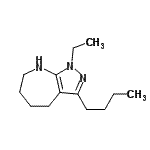CAS#: 583811-95-4， 3-Butyl-1-Ethyl-1,4,5,6,7,8-Hexahydropyrazolo[3,4-b]Azepine