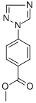 structure of CAS# 58419-67-3, Methyl 4-[1,2,4]Triazol-1-Yl-Benzoate;METHYL 4-(1H-1,2,4-TRIAZOL-1-YL)BENZENECARBOXYLATE;Methyl4-[1,2,4]Triazol-1-Yl-Benzoate95%;METHYL 4-[1,2,4]TRIAZOL-1-YL-BENZOATE