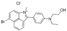 CAS#: 58441-54-6， 6-Bromo-2-[4-[Ethyl(2-Hydroxyethyl)Amino]Phenyl]-1-Methylbenz[cd]Indolium Chloride
