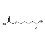 CAS#: 58447-36-2， (2E)-2-Octenedioic Acid