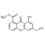 CAS#: 58450-01-4， Methyl 8-Hydroxy-6-(Hydroxymethyl)-9-Oxo-9H-Xanthene-1-Carboxylate