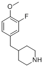 CAS#: 584555-74-8， 4-(3-Fluoro-4-Methoxy-Benzyl)-Piperidine