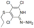 CAS#: 58468-55-6， 3,5,6-Trichloro-4-(Propylthio)-2-Pyridone Hydrazone