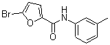 CAS 登录号：58472-52-9， 5-溴-N-(3-甲基苯基)-2-糠酰胺