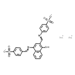 CAS#: 5850-20-4， Disodium 4,4'-[(4-Hydroxy-1,3-Naphthalenediyl)Di-2,1-Diazenediyl]Dibenzenesulfonate