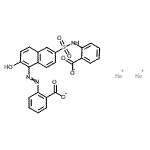CAS#: 5850-46-4， Disodium 2-[({5-[(2-Carboxylatophenyl)Diazenyl]-6-Hydroxy-2-Naphthyl}Sulfonyl)Amino]Benzoate