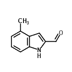 CAS#: 58518-51-7， 4-Methyl-1H-Indole-2-Carbaldehyde
