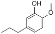 CAS 登录号：58539-27-8， 2-甲氧基-5-丙基-苯酚
