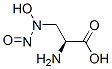 structure of CAS# 5854-93-3, Alanosine;(2S)-2-Amino-3-(Hydroxy-Nitroso-Amino)Propanoic Acid;(2S)-2-Amino-3-(Hydroxy-Nitroso-Amino)Propionic Acid;3-(Hydroxynitrosoamino)Alanine