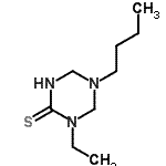 CAS#: 585566-87-6， 5-Butyl-1-Ethyl-1,3,5-Triazinane-2-Thione