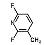 CAS#: 58584-96-6， 2,6-Difluoro-3-Methyl-Pyridine