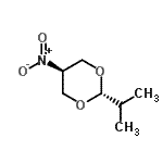 CAS 登录号：58619-97-9， 反式-2-异丙基-5-硝基-1,3-二恶烷