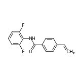 CAS#: 586394-98-1， N-(2,6-Difluorophenyl)-4-Vinylbenzamide