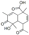 CAS#: 58661-24-8， 4-Acetyl-5-Hydroxy-1,5,7-Trimethyl-6-Oxo-4A,8alpha-Dihydro-4H-Naphthalene- 1-Carboxylic Acid