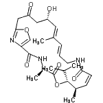 CAS#: 58678-44-7， (4R,7R,8R,9Z,14E,16E,18S)-18-Hydroxy-7-Isopropyl-4,8,16-Trimethyl-6,23-Dioxa-3,12,25-Triazabicyclo[20.2.1]Pentacosa-1(24),9,14,16,22(25)-Pentaene-2,5,11,20-Tetrone