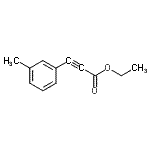 CAS#: 58686-70-7， Ethyl 3-(3-Methylphenyl)-2-Propynoate