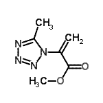 CAS#: 586966-00-9， Methyl 2-(5-Methyl-1H-Tetrazol-1-Yl)Acrylate