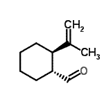CAS 登录号：586977-86-8， (1R,2R)-2-异丙烯基环己烷甲醛