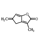 CAS#: 587887-59-0， 3-Methyl-5-Methylene-4,5-Dihydro-2H-Cyclopenta[b]Furan-2-One