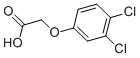 structure of CAS# 588-22-7, 2-(3,4-Dichlorophenoxy)acetic acid;2-(3,4-Dichlorophenoxy)Ethanoic Acid;(3,4-Dichlorophenoxy)Acetic Acid;3,4-D