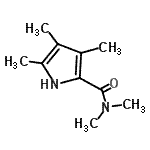 CAS#: 58803-91-1， N,N,3,4,5-Pentamethyl-1H-Pyrrole-2-Carboxamide